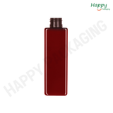 AMBER SQUARE PET BOTTLE
