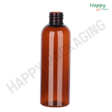 AMBER ROUND PET BOTTLE