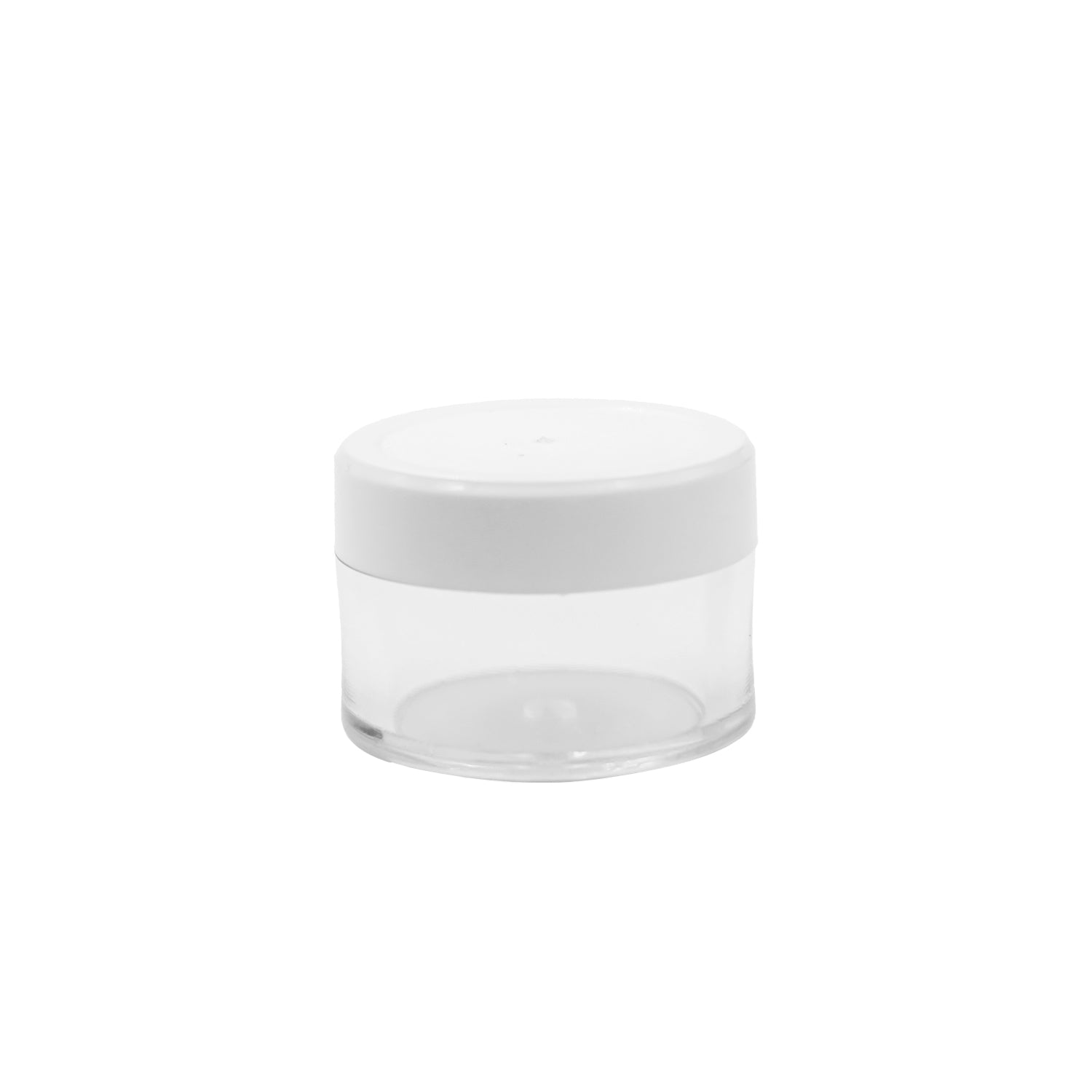 Round Empty Acrylic cosmetic Cream Container & Jars