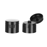 Black Flip Top PET Bottle Cap