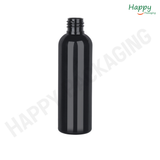 BLACK ROUND PET BOTTLE