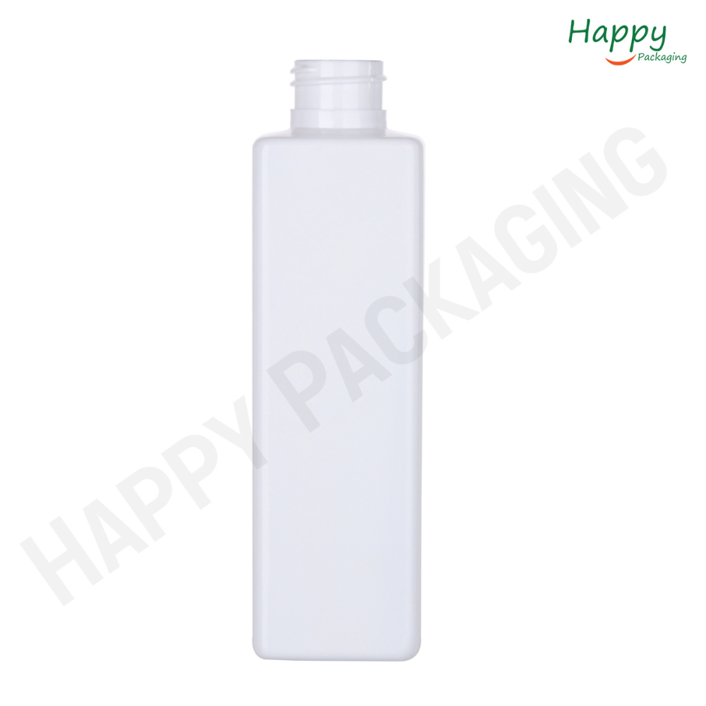MILKY WHITE SQUARE PET BOTTLE