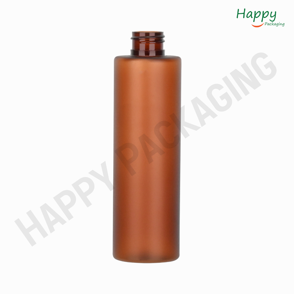 200ML CLEAR AMBER PET BOTTLE
