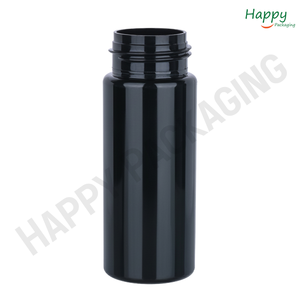 Black Round PET BOTTLE