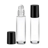 Clear Glass Roll on bottle  Plastic