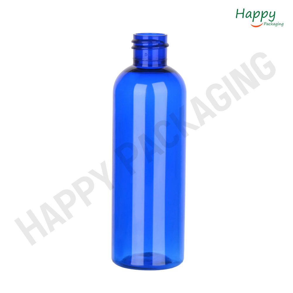 100ML BLUE ROUND PET BOTTLE