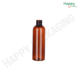AMBER ROUND PET BOTTLE