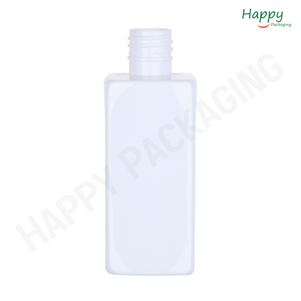 MILKY WHITE SQUARE PET BOTTLE