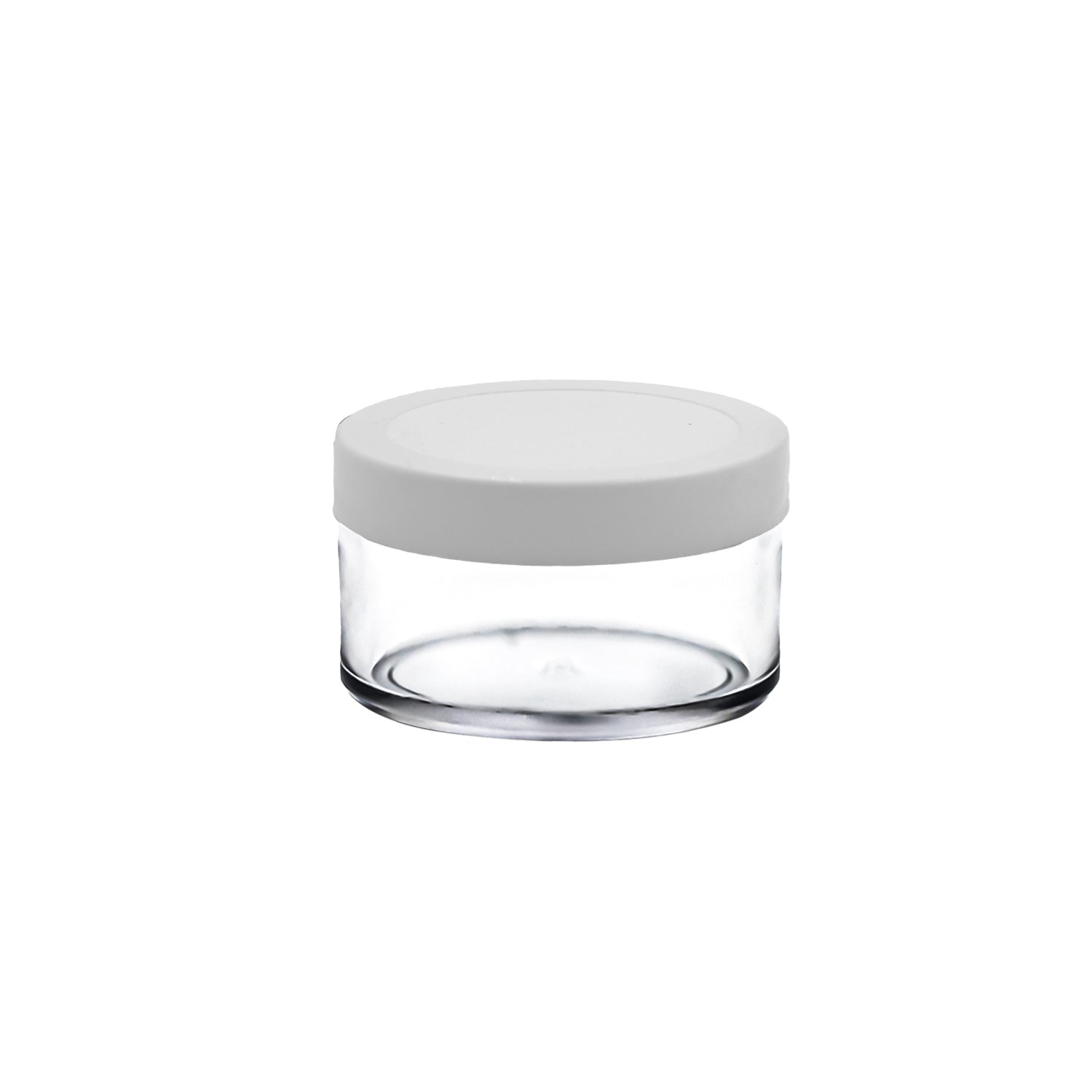Round Empty Acrylic cosmetic Cream Container & Jars