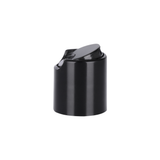 Black Glossy Disc-Top Cap for PET Bottles