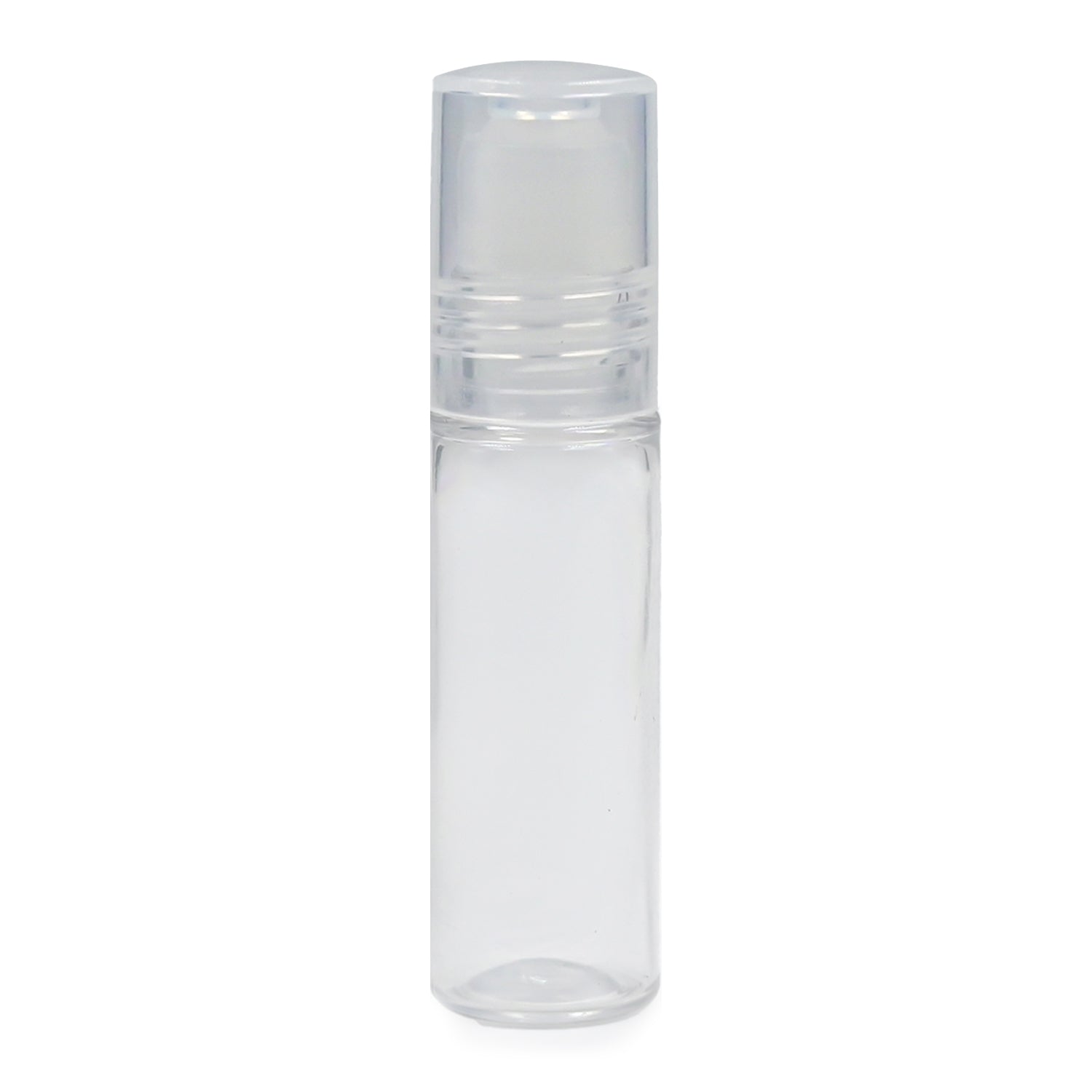 Clear Pet (Plastic) Roll on bottle