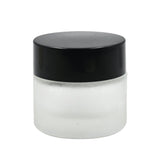Clear Frosted Round Empty Glass Cosmetic Cream Container jar