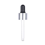18mm silver sleeve with black teet