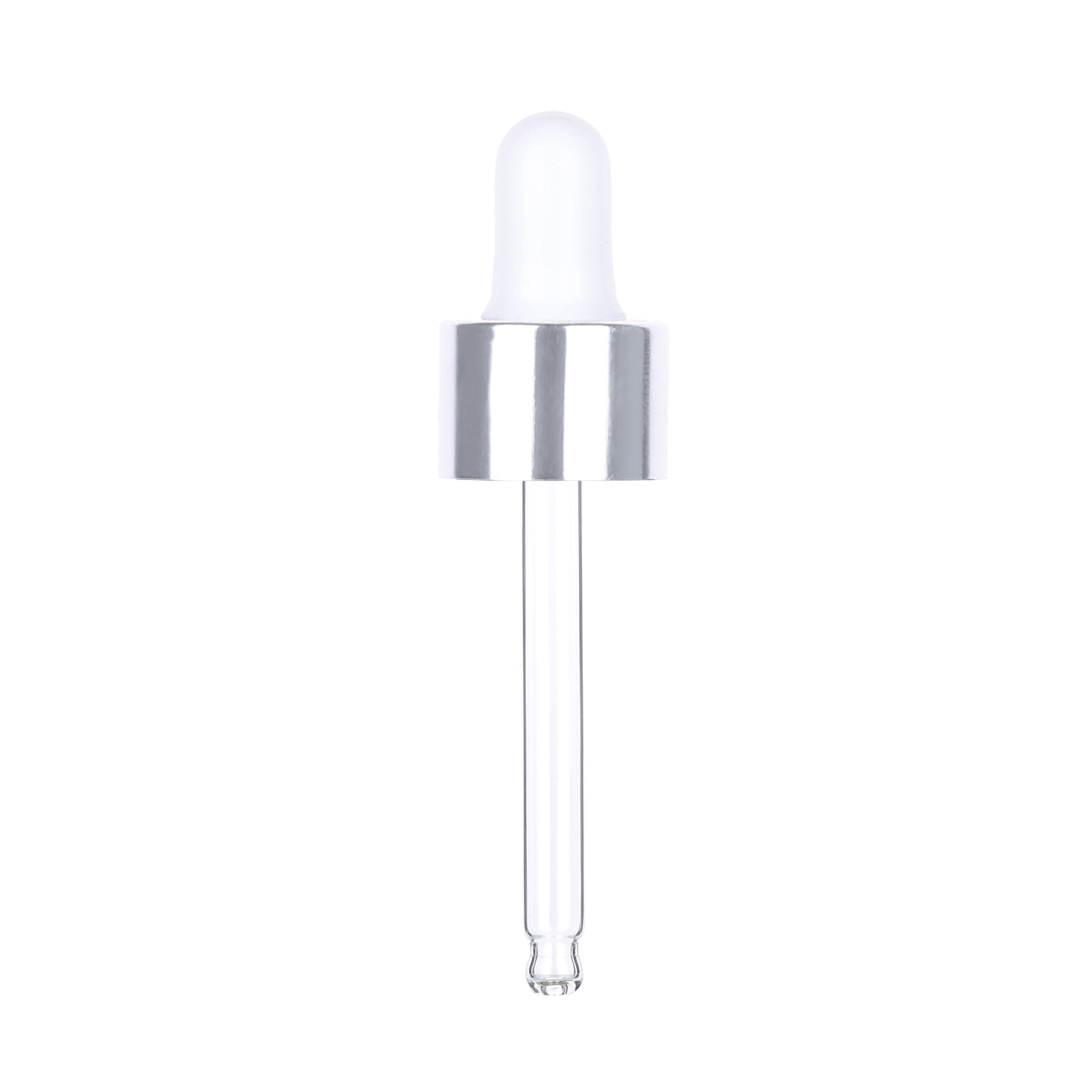 18mm silver sleeve with white teet